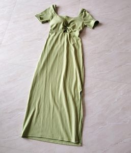Cut-out Bodycon Maxi Dress