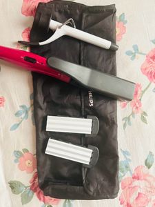 Hair Straightener And Curler