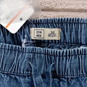 Blue Casual Joggers