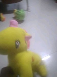Cute Yellow Giraffe Plush Toy