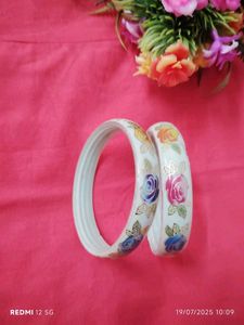 Floral Bangle Set