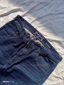 Dark Blue Denim Jeans