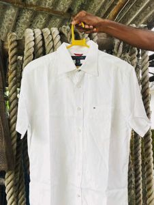 Tommy Hilfiger White trimfit