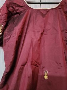 Maroon Festive Kurti