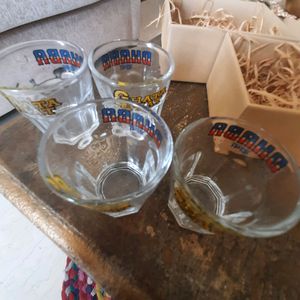 Set of 4 shot glasses