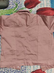 Pink Denim Jacket