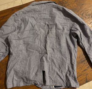 Striped Casual Blazer