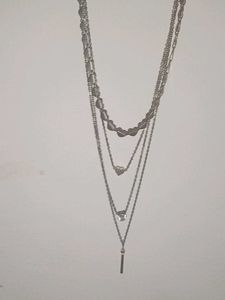 Layered Silver Necklace