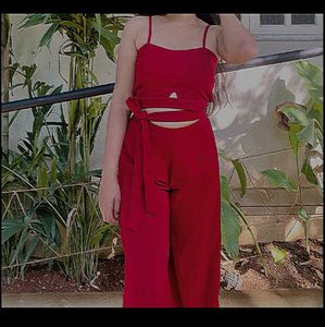 ❤️‍🔥Woman Strappy Crop Top with Trousers❤️‍🔥