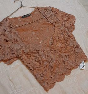 Zara Lace Blouse