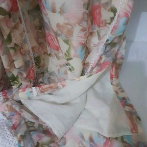 Pakistani Cream Suit