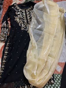 Elegant Black Kurta Set