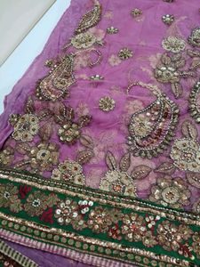 Embroidered Saree