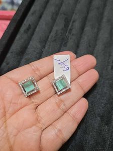 Sea Green Studs