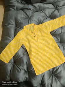 Striped Yellow Top