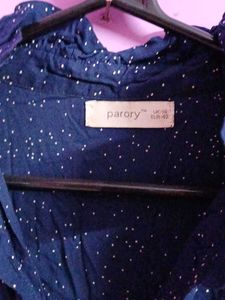 Elegant Navy Blue Maxi Dress