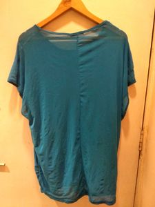 Beautiful Graphic Mesh Top