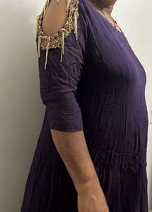 Elegant Purple Dress