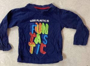 Fun-tastic Blue Long Sleeve Shirt