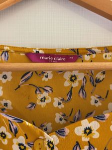 Floral Yellow Crop Too