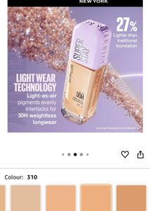 ✨&#34;Maybelline&#34; Super Stay Foundation 310 shade