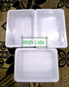 20 Plastic Empty Boxes
