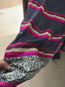 Anarkali Embroidered Kurta With Dupatta