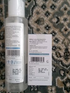 Niacinamide Serum And Toner