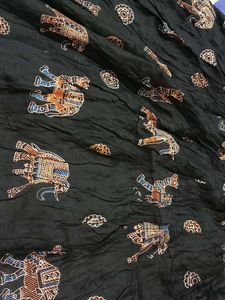 Elephant Print Maxi Skirt