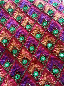 🔥Multicolored Unstitched Blouse Material