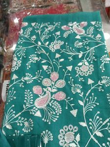 Emerald Green Embroidered Salwar Suit