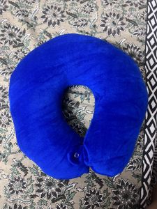 Blue Travel Neck Pillow