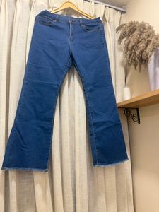 Flared Denim Jeans