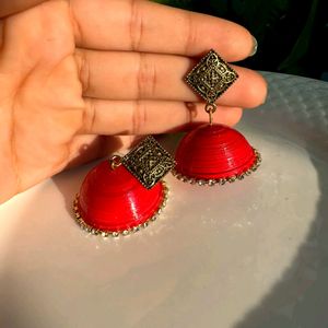 Diamond Jhumka ♥️✨, Waterproof 💧