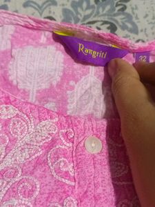 Rangriti Short Kurti