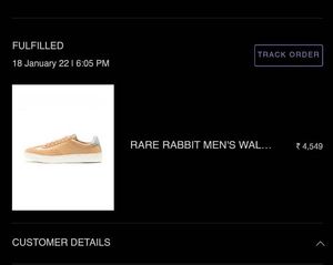 Rare Rabbit Shoes Peach -UK9