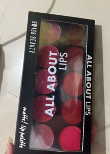 💕Swiss Beauty All About Lips Matte Lip Palette