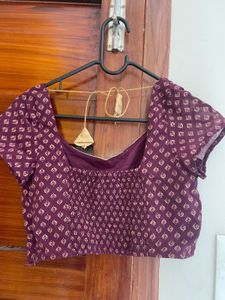 Indya Brand Beautiful Smocked Top/Blouse