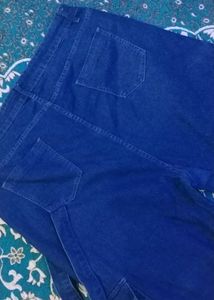 Cargo Jeans with Suspender Straps