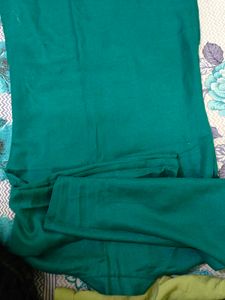 Elegant Green Woolen Kurta