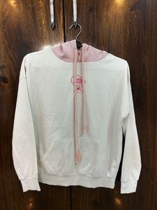 Hoodie with Pink Details