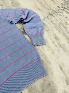 Ralph Lauren Striped V-Neck Sweater