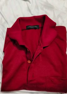 Maroon Polo T-Shirt