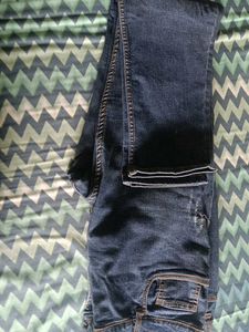 Women Bare Denim