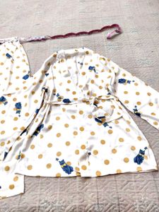 Cute 3-Piece Gown Pajama Set✨🆕