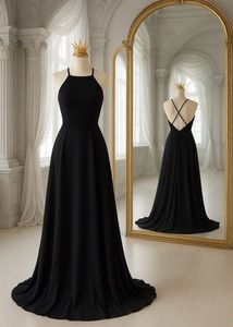 Elegant Black Maxi Dress