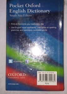 New With Tag Oxford English Mini Dictionary