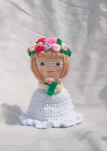 Crochet Bride Doll