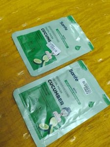 Sanfe Cucumber Extract Sheet Mask ❤️