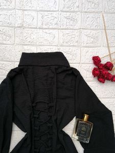 Corset Back Shirt 🖤